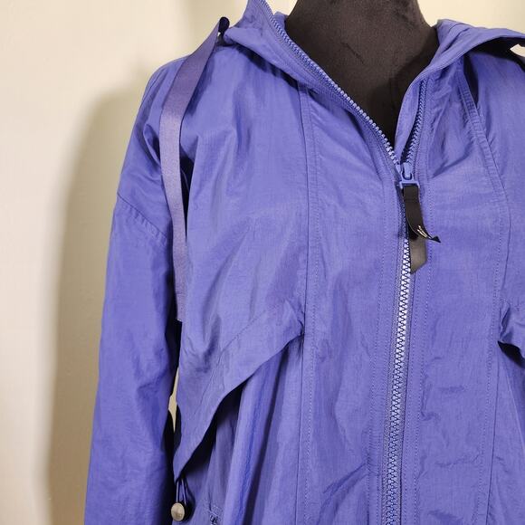 ATHLETA Allyson Felix Legend Novelty Hooded Windbreaker Jacket, Size XS - Picture 11 of 15